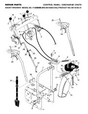 Husqvarna 1130SBE OV Snow Blower Owners Manual, 2006,2007,2008,2009 page 22