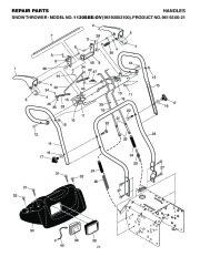 Husqvarna 1130SBE OV Snow Blower Owners Manual, 2006,2007,2008,2009 page 24