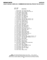 Husqvarna 1130SBE OV Snow Blower Owners Manual, 2006,2007,2008,2009 page 25