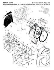 Husqvarna 1130SBE OV Snow Blower Owners Manual, 2006,2007,2008,2009 page 28