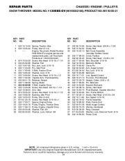 Husqvarna 1130SBE OV Snow Blower Owners Manual, 2006,2007,2008,2009 page 29