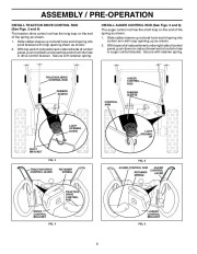 Husqvarna 1130SBE OV Snow Blower Owners Manual, 2006,2007,2008,2009 page 6