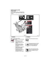 Ariens Sno Thro 924118 21 22 32 05 06 08 51 Snow Blower Owners Manual page 8