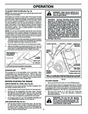 Poulan Pro Owners Manual, 2004 page 12