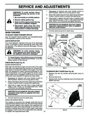 Poulan Pro Owners Manual, 2004 page 16