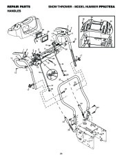 Poulan Pro Owners Manual, 2004 page 24