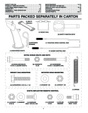 Poulan Pro Owners Manual, 2004 page 4