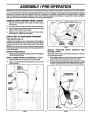 Poulan Pro Owners Manual, 2004 page 5