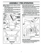 Poulan Pro Owners Manual, 2004 page 7