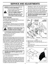 Husqvarna 927SBEXP Snow Blower Owners Manual, 2005,2006 page 16