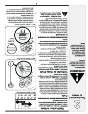 MTD 179cc 208cc Horizontal Shaft OHV Snow Blower Owners Manual page 21