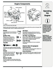 MTD 179cc 208cc Horizontal Shaft OHV Snow Blower Owners Manual page 3