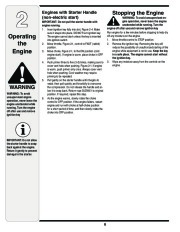 MTD 179cc 208cc Horizontal Shaft OHV Snow Blower Owners Manual page 6