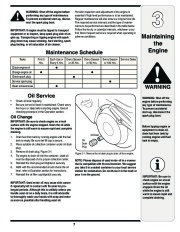 MTD 179cc 208cc Horizontal Shaft OHV Snow Blower Owners Manual page 7