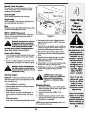 MTD Troy-Bilt 070 Series Vacuum Chipper Shredder Hose Lawn Mower Owners Manual page 11