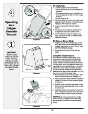 MTD Troy-Bilt 070 Series Vacuum Chipper Shredder Hose Lawn Mower Owners Manual page 12