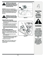 MTD Troy-Bilt 070 Series Vacuum Chipper Shredder Hose Lawn Mower Owners Manual page 13