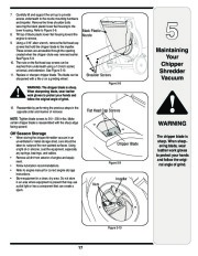 MTD Troy-Bilt 070 Series Vacuum Chipper Shredder Hose Lawn Mower Owners Manual page 17