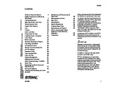 STIHL Owners Manual page 3