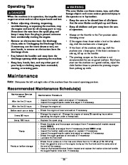 Toro 38614, 38624, 38624W, 38634, 38644, 38654 Toro Power Max 726 OE Snowthrower Owners Manual, 2011 page 20