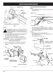 MTD BV3100 2 Cycle Mulching Blower Vacuum Owners Manual page 34