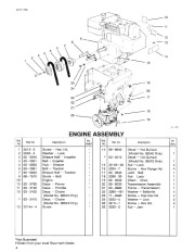 Toro 38543, 38555 Toro 824 Power Shift Snowthrower Parts Catalog, 1995 page 4