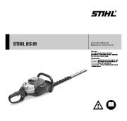 STIHL HS 81 Hedge Trimmer Owners Manual page 1