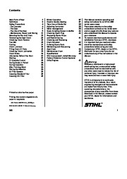 STIHL Owners Manual page 3