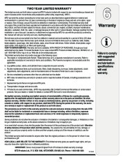 MTD 500 Series Log Splitter Lawn Mower Owners Manual page 15