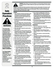 MTD 500 Series Log Splitter Lawn Mower Owners Manual page 4