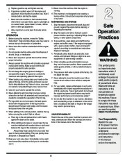 MTD 500 Series Log Splitter Lawn Mower Owners Manual page 5