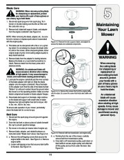 MTD 830 Series 21 Inch Rotary Mower Lawn Mower Owners Manual page 11