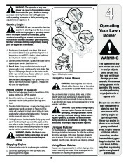 MTD 830 Series 21 Inch Rotary Mower Lawn Mower Owners Manual page 9