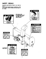 Simplicity 1692243 Hitch 1692244 47-Inch Snow Blower Owners Manual page 8