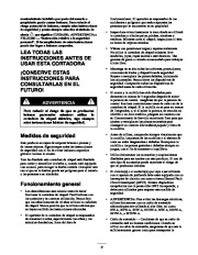 Toro 20050 Toro Carefree Recycler Electric Mower, E120 Manual del Propietario, 2000 page 3