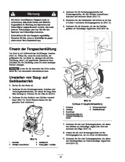 Toro 62925 5.5 hp Lawn Vacuum Laden Anleitung, 2002 page 12