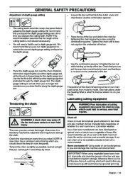 Husqvarna 334T 338XPT Chainsaw Owners Manual, 2008,2009 page 13