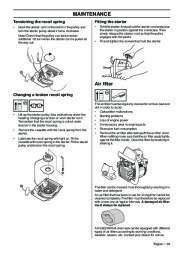 Husqvarna 334T 338XPT Chainsaw Owners Manual, 2008,2009 page 33