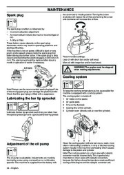 Husqvarna 334T 338XPT Chainsaw Owners Manual, 2008,2009 page 34