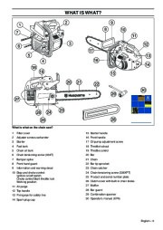 Husqvarna 334T 338XPT Chainsaw Owners Manual, 2008,2009 page 5