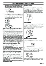 Husqvarna 334T 338XPT Chainsaw Owners Manual, 2008,2009 page 9