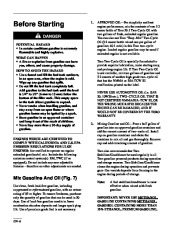 Toro 38405 Toro CCR 1000 Snowthrower Manuel des Propriétaires, 2000 page 14