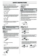 Husqvarna 3120XP Chainsaw Owners Manual, 2001,2002,2003,2004 page 12