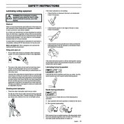 Husqvarna 3120XP Chainsaw Owners Manual, 2001,2002,2003,2004 page 13