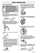 Husqvarna 3120XP Chainsaw Owners Manual, 2001,2002,2003,2004 page 15