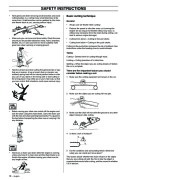 Husqvarna 3120XP Chainsaw Owners Manual, 2001,2002,2003,2004 page 18