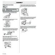 Husqvarna 3120XP Chainsaw Owners Manual, 2001,2002,2003,2004 page 24