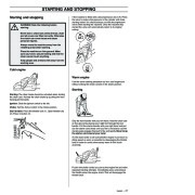 Husqvarna 3120XP Chainsaw Owners Manual, 2001,2002,2003,2004 page 27