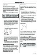 Husqvarna 3120XP Chainsaw Owners Manual, 2001,2002,2003,2004 page 29