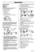 Husqvarna 3120XP Chainsaw Owners Manual, 2001,2002,2003,2004 page 33